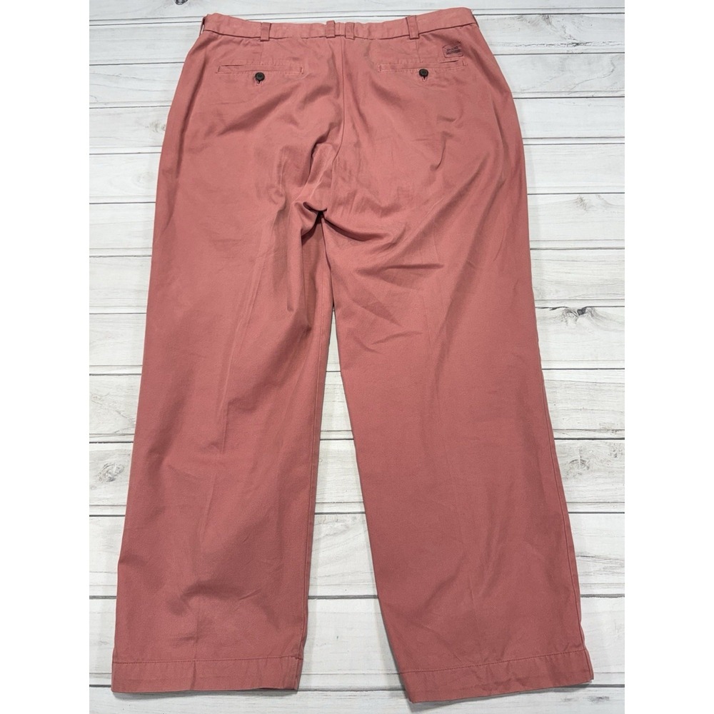 Brooks Brothers Pants Mens 38x30 Pink Clark Chino Preppy Cotton Country Club